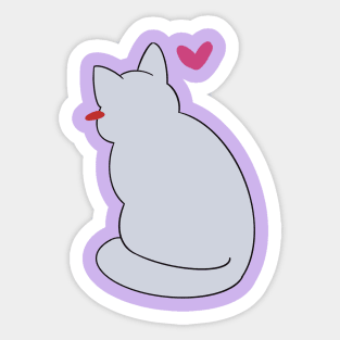 Shy uwu Sticker